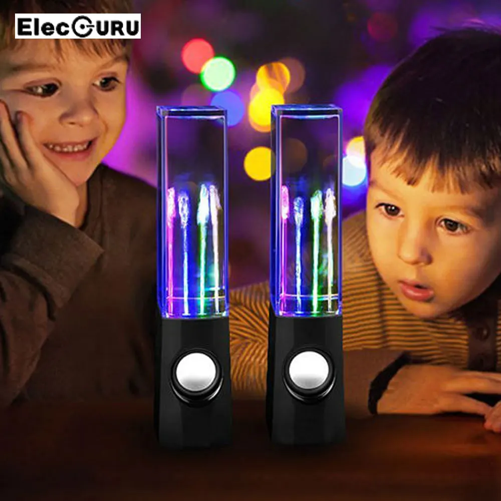 Портативный Hi Fi коробки водясветодио дный ная Колонка светодиодная вспышка