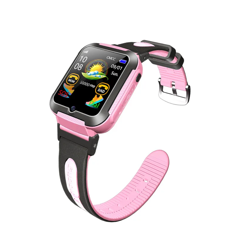 Детские gps трекер часы SOS мониторинг местоположения камера умные сенсорный экран