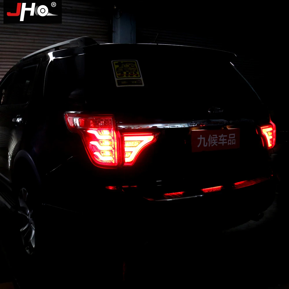 JHO левый и правый задний светильник в сборе для Ford Explorer 2011- модификация автомобиля аксессуары для укладки 2012 2013