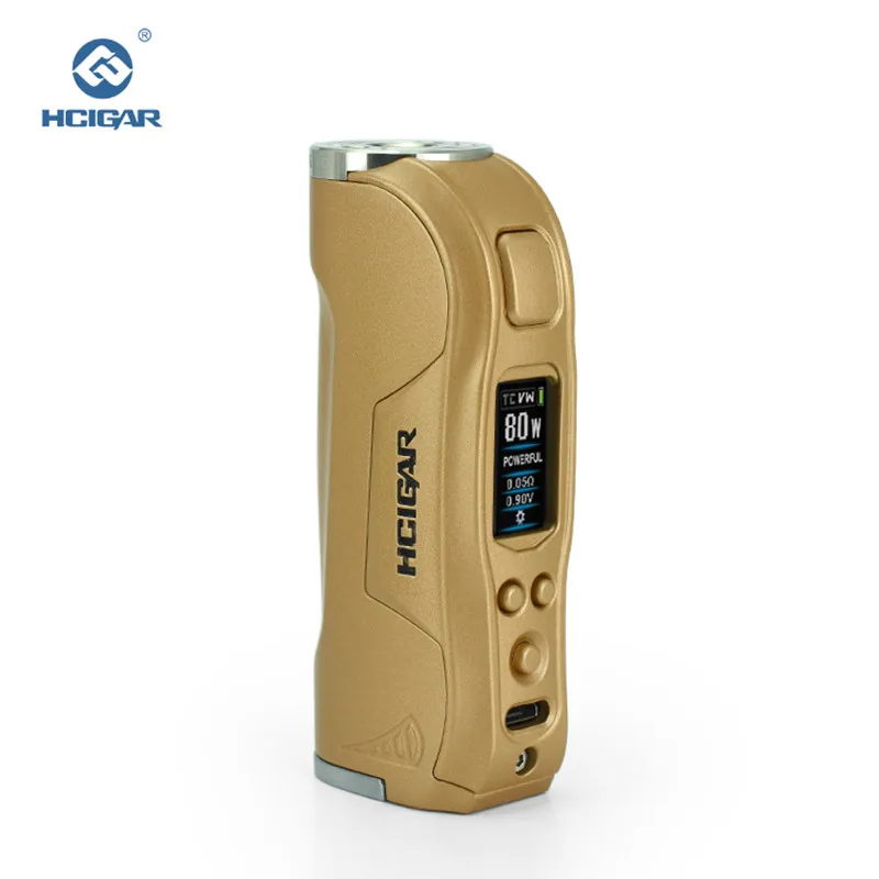 Оригинальный HCIGAR Warwolf 510 поток электронная сигарета мод выход 1-80 Вт ватт и темп