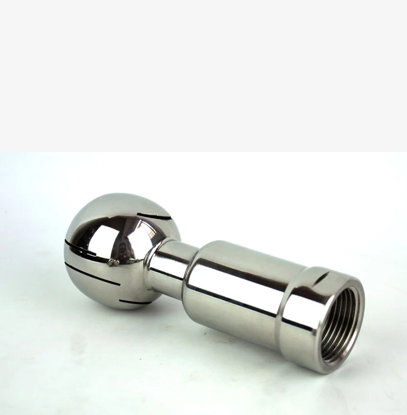 Бесплатная доставка 1/2 '' 2'' Женская нить CIP бак для очистки вращающийся