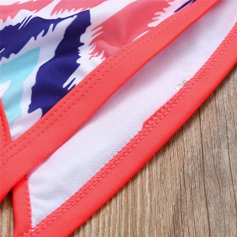 Для женщин бандажный купальник бикини набор Пуш ап бюстгальтер с мягкими