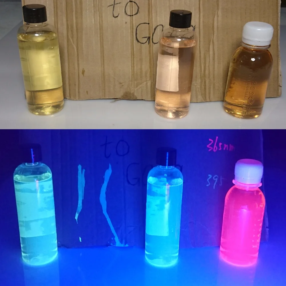 Прозрачный УФ светильник реактивная черная краска невидимый Дневной но светится