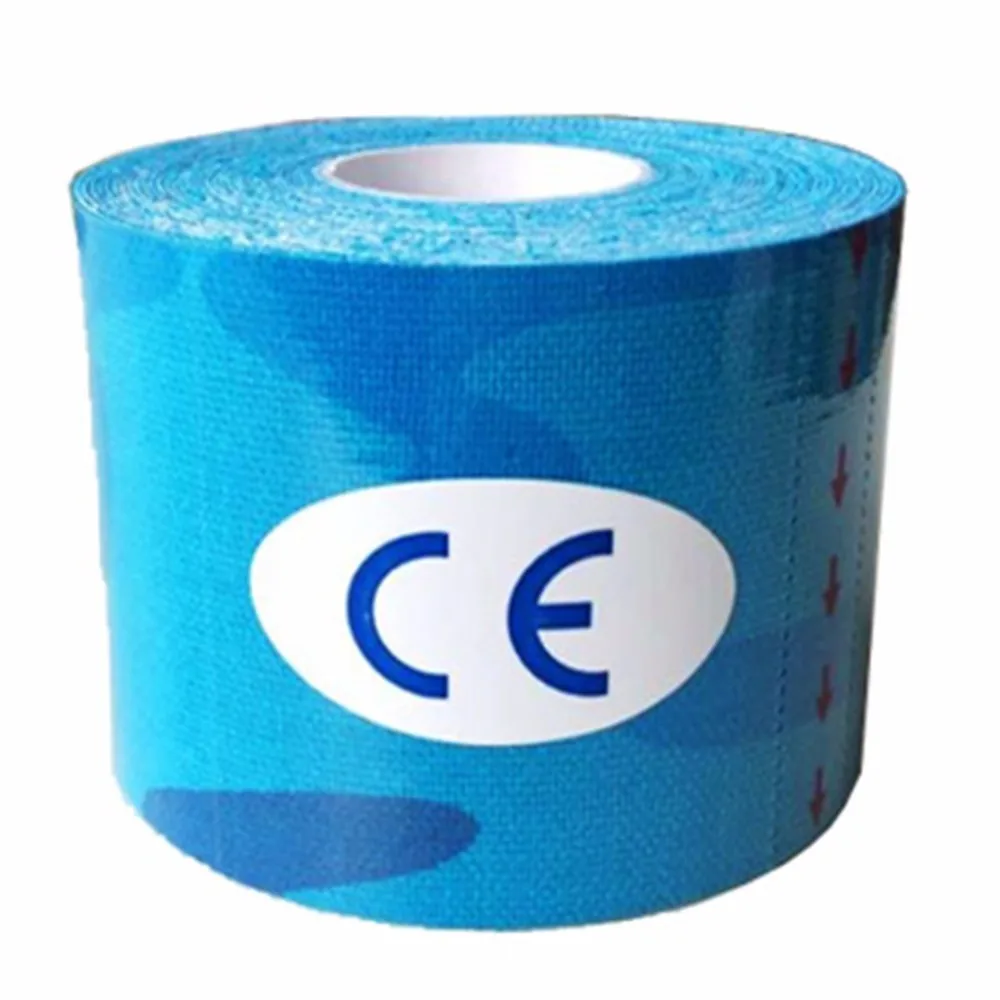 Хлопковая эластичная лента 5 м водонепроницаемая Спортивная защитная для мышц