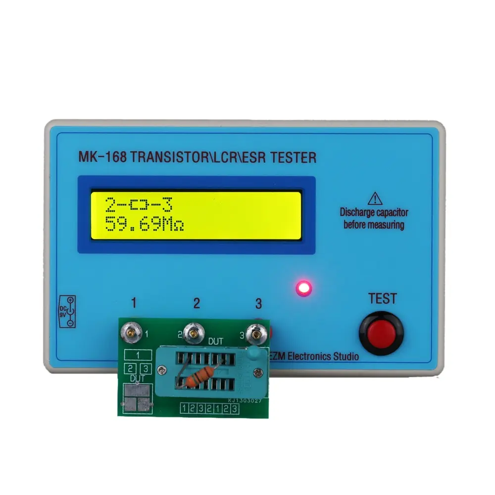 Многофункциональный Транзистор тестер LCD подсветка диод индуктивность емкость