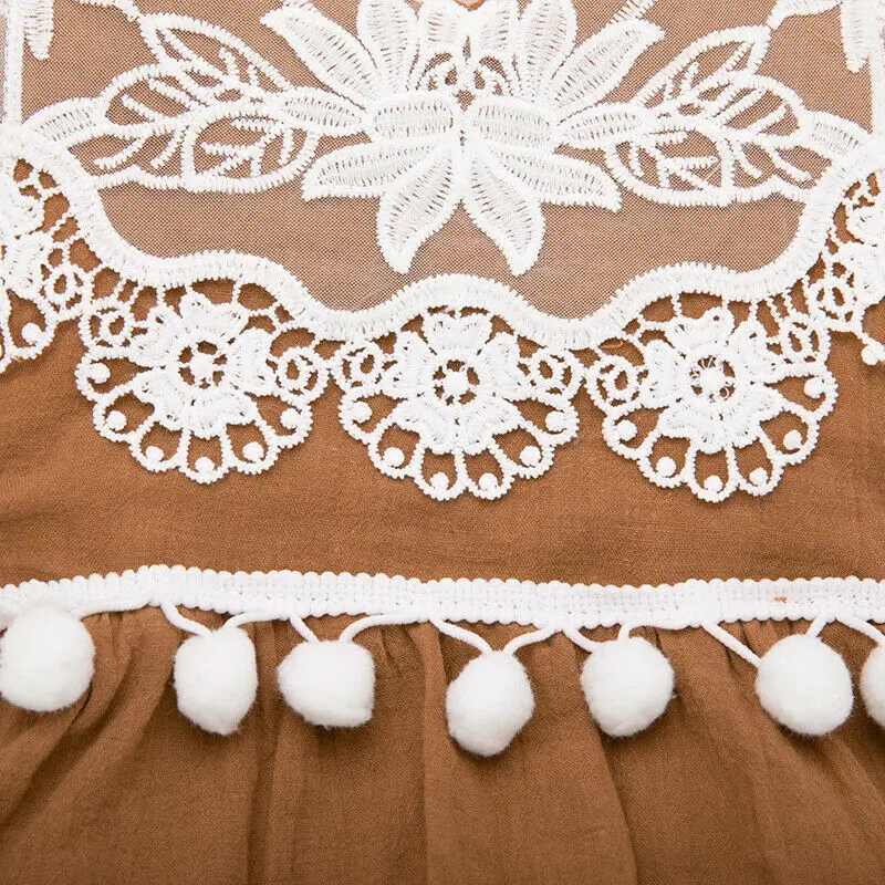 Цельное платье на бретельках для новорожденных девочек комбинезон без рукавов