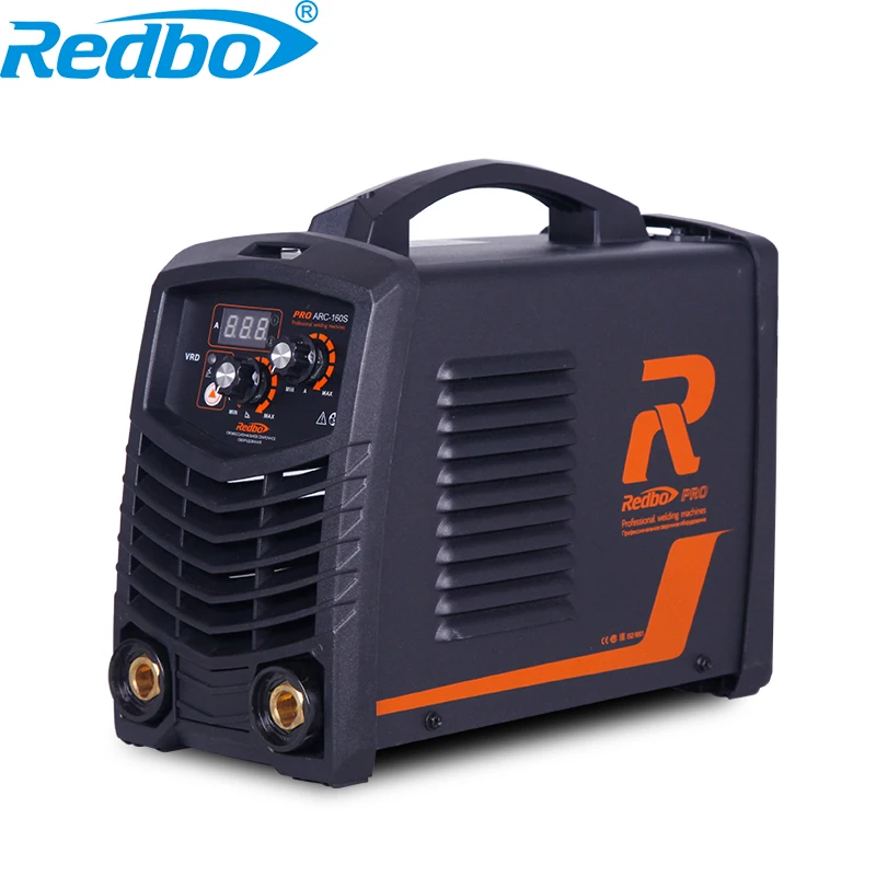 REDBO 220V ARC 160S инвертор переменного тока дуговой сварочный аппарат MMA для сварки