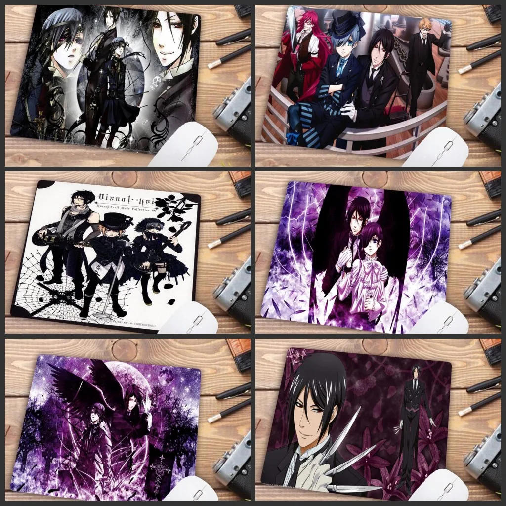 

Mairuige Big Promotion Cartoon Japanese Anime Black Butler Mouse pad PC Computer mat Fashion Mousepad Gaming Mouse Mats 22X18CM