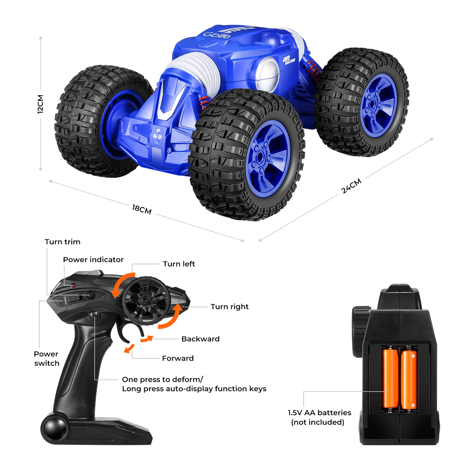 GBlife S757 RC автомобиль 4WD гонки 2 4 ГГц восхождение дистанционного Управление
