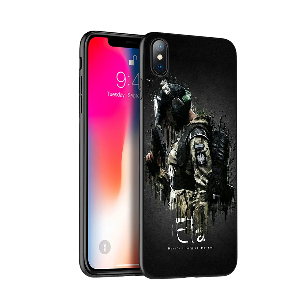 Чехол из ТПУ для iphone 5 черный силиконовый чехол 6 6s 7 8 plus x 10 XR XS 11 pro Max AKIRA Voltron Rainbow Six