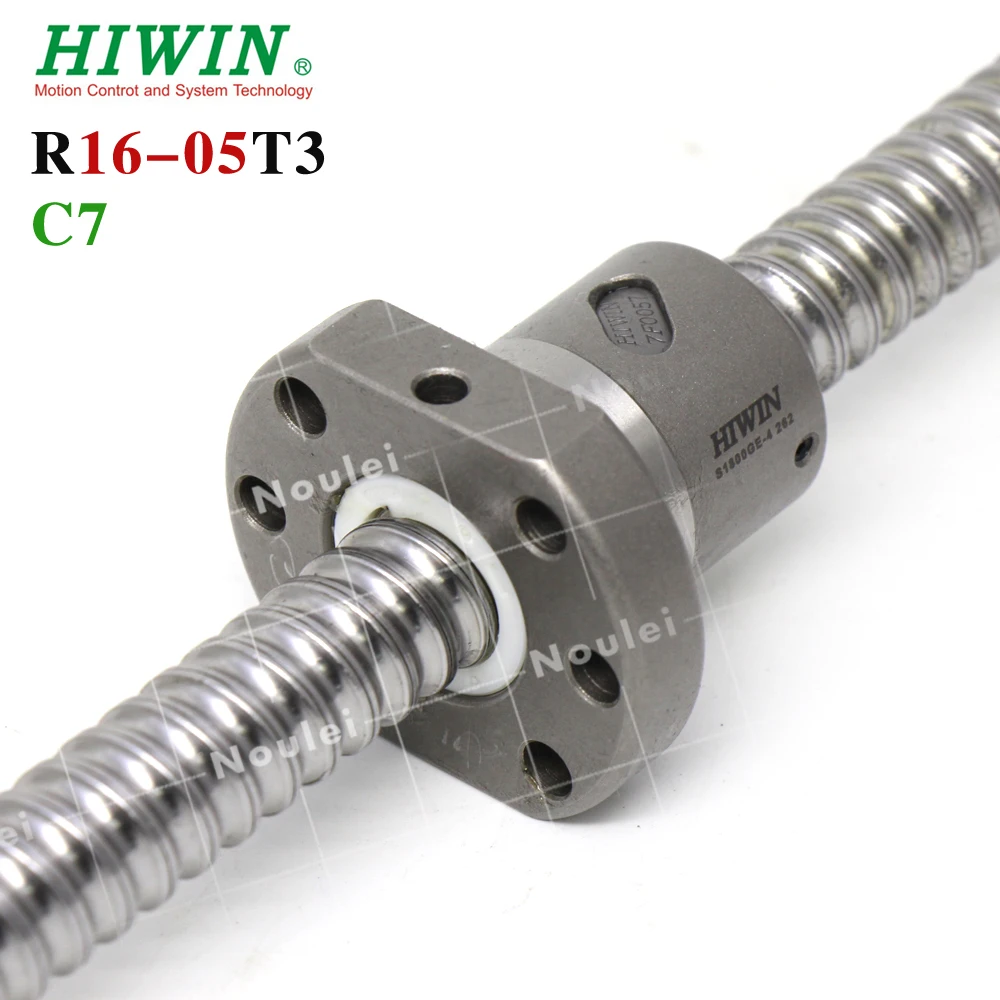 HIWIN FSI 1605 16 мм шариковый винт 5 свинцовый 300 400 и Шариковая винтовая гайка набор чпу