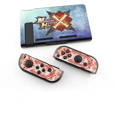 Защитный чехол пластиковый переключатель жесткий чехол MHx/Odyssey/Splatoon 2 Shell для nintendo Switch с чехлом контроллера Joy-Con - Цвет: for Monster Hunter