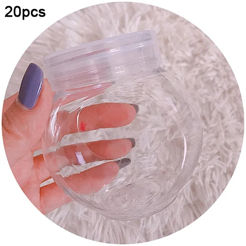 280ml Happy Monkey 280 мл/300 мл 20 шт./лот коробка для слизи новая пластиковая прозрачная коробка для хранения Контейнер для слизи для пушистой прозрачной слизи - Цвет: 280ml