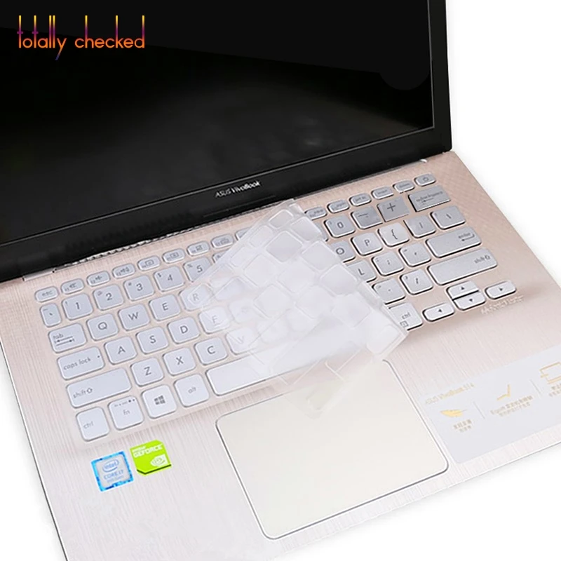 clear Силиконовая Защитная крышка для ноутбука ASUS Vivobook S14 S430FA S430 S430UN S430FN S430F S430U 14 дюймов - Цвет: clear