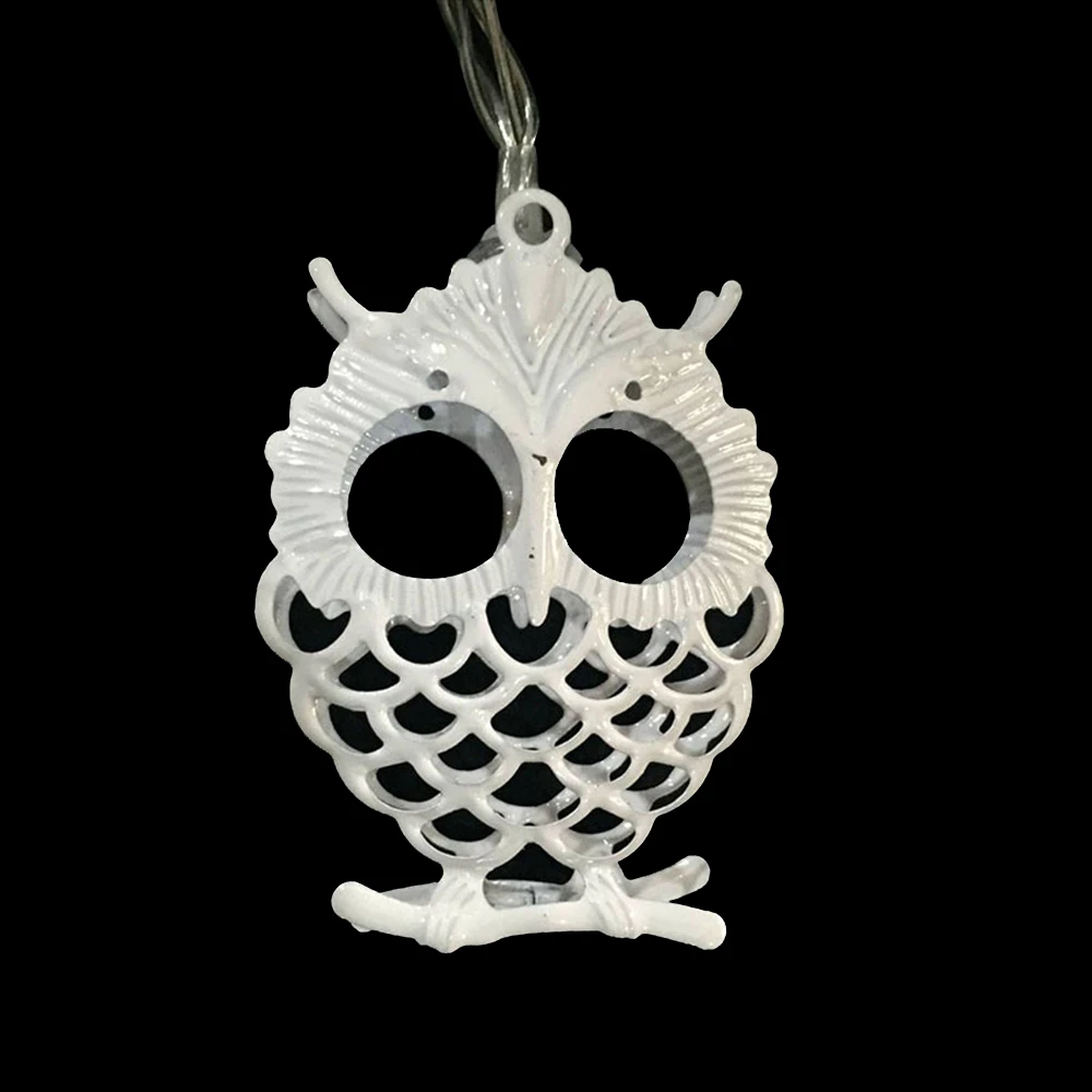 

Halloween Decorative Light 1.2m 10 LED Owl String Lights Unique Fairy Garland Wedding Party Chrismas Decor Battery Powered KQ
