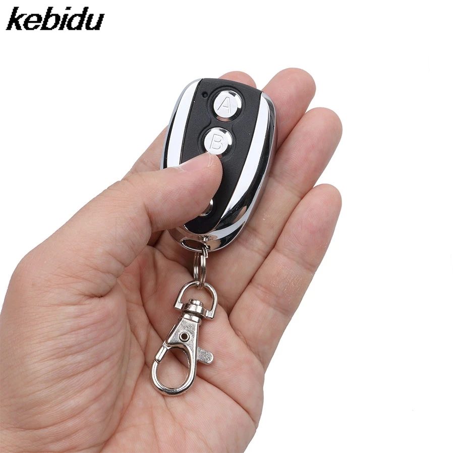 kebidu ABCD Copy Key Control 433MHZ Remote Cloning 4 Channel Auto Car Garage Door Duplicator  For Universal Garage Door Gate Key