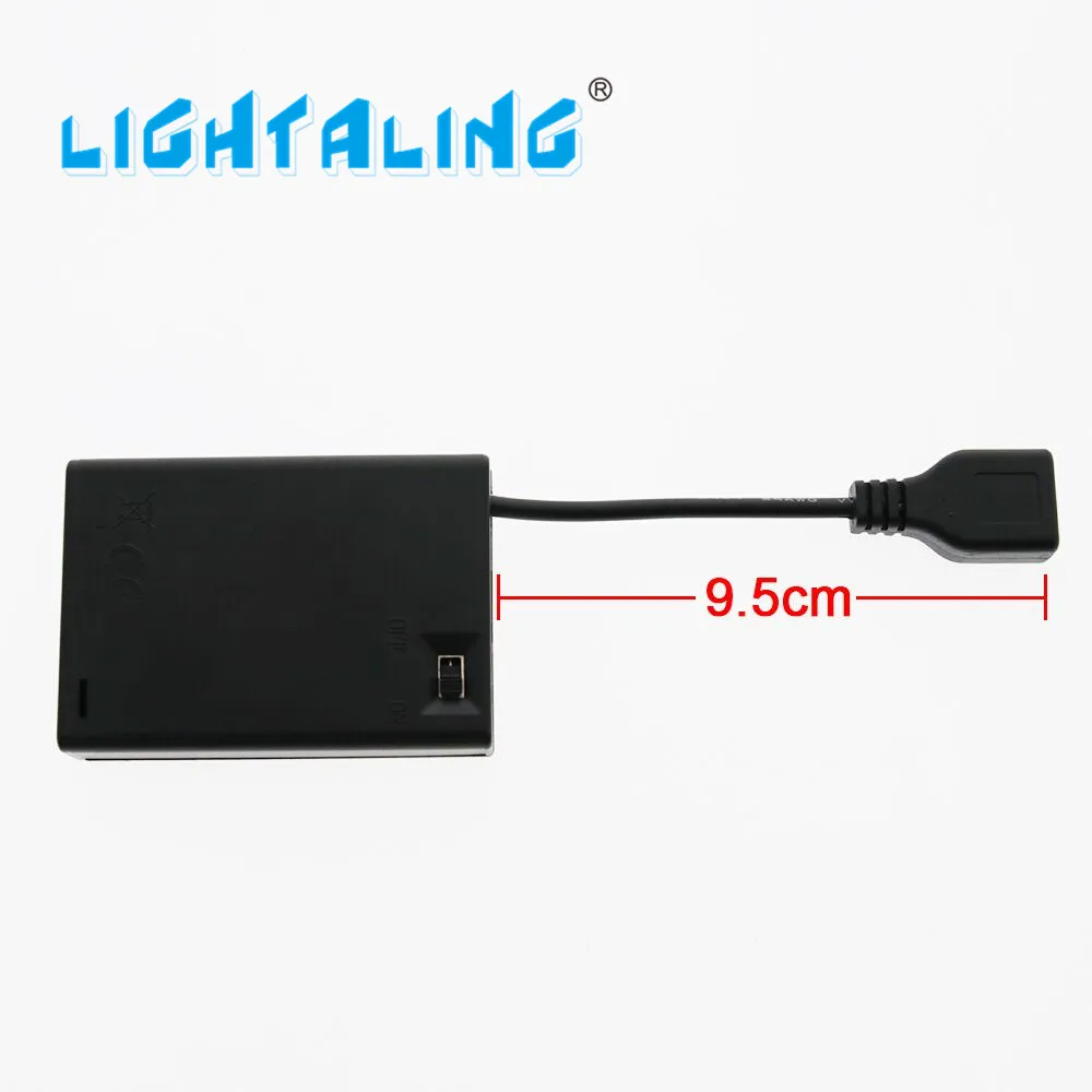 Светильник aling высокого качества 7 портов с USB и батарейным блоком с Usb портом для строительных блоков, набор кирпичей, светильник