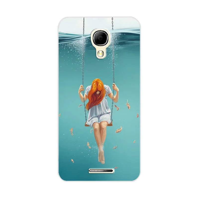 W25 Чехол для Alcatel One Touch Pixi 4 5010D, маленький чехол с маргариткой и сердечком для Alcatel Pixi4 OT 5010, чехол-бампер для задней панели телефона - Цвет: W25