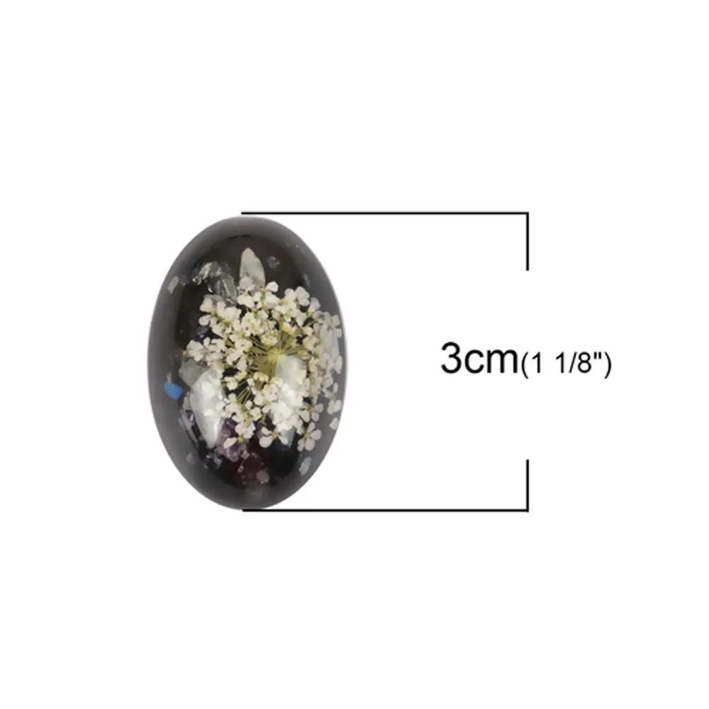 5/10PCs Transparent Yellow Flower Multi-cut Square Resin Patch Cabochon Embellishment DIY Jewelry Findings Fit Base Settings | Украшения и