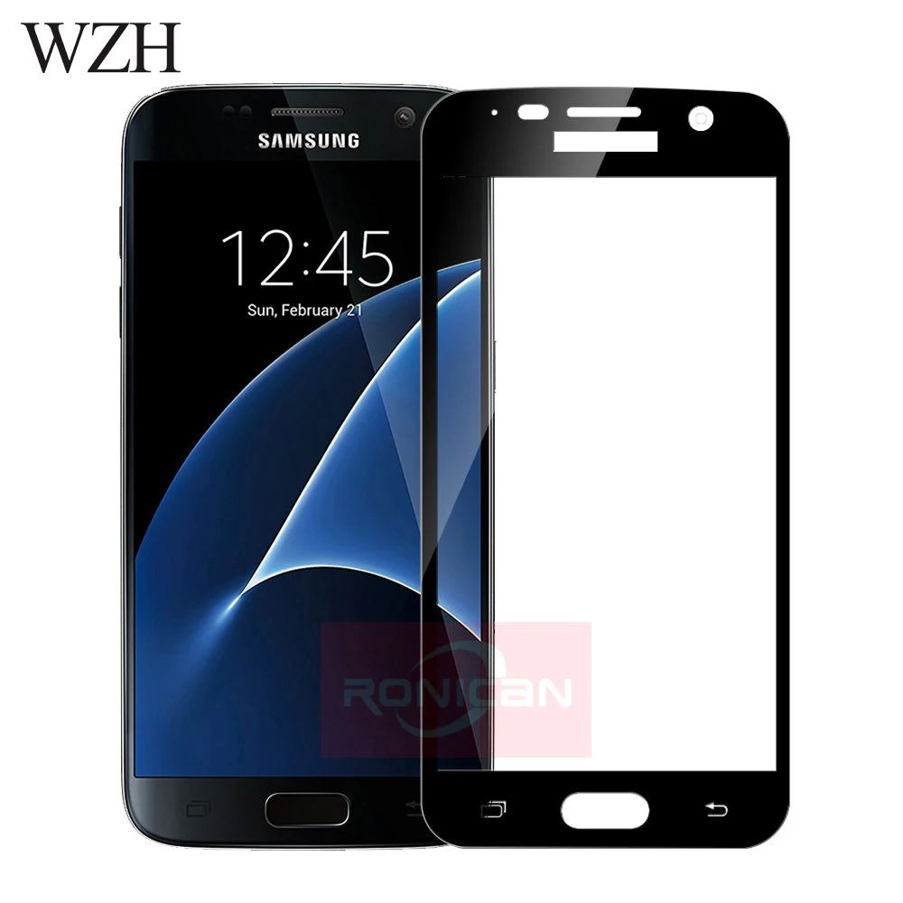 Закаленное стекло с покрытием всего экрана для Samsung Galaxy J3 J5 J7 2017 2016 A3 A5 on J2 Prime