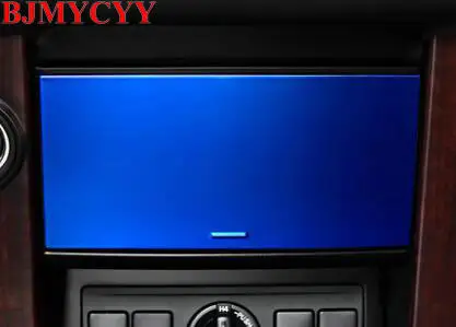 

BJMYCYY 2PCS/SET Stainless steel decorative panel frame for storage box in automobile for Toyota Prado 2700 2010-2018