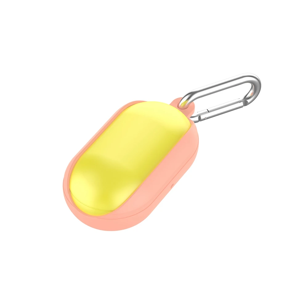 Hangrui Мягкий силиконовый чехол с крючком для samsung Galaxy кожух с надписью «buds» наушники гибкие спортивные противоударные царапины гарнитура сумка