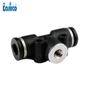 Пластиковое соединение 6 мм, 8 мм и 38 дюйма с внутренней резьбой 1024 дюйма для охлаждения туманом низкого давления. Бесплатная доставка