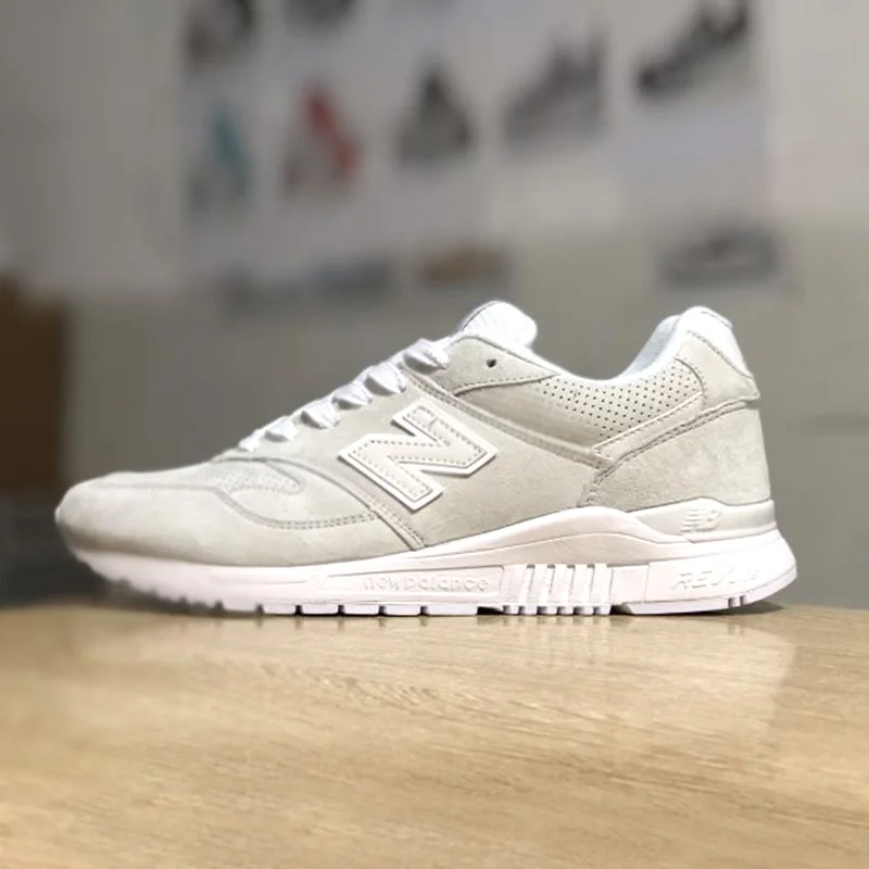 NEW BALANCE NB840 Мужская классическая обувь для бадминтона красная обувь на плоской подошве уличные кроссовки синяя черная обувь - Цвет: 840-5