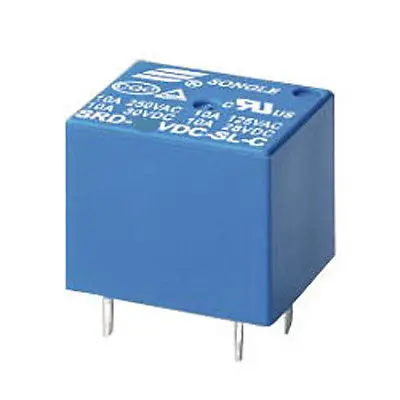 

10pcs SONGLE 6V DC SPDT Power Relay SRD-6VDC-SL-C