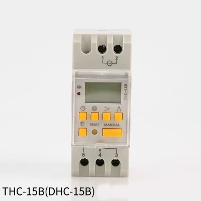 Interruptor de control de longitud y latitud programable, temporizador de THC-15B, DHC-15B, reloj astronómico, 30A, AHC-15T