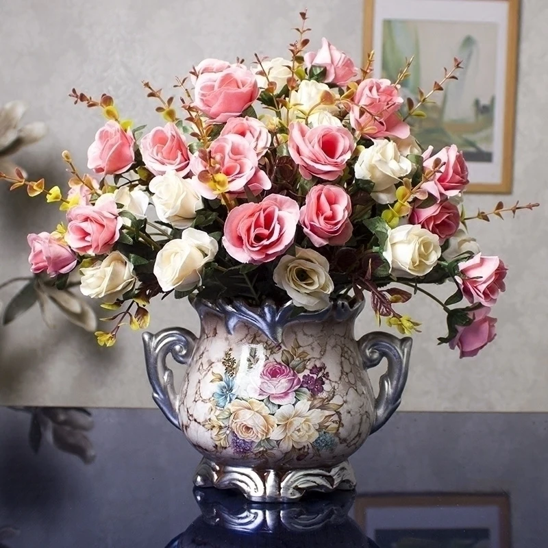 Декоративная ваза для цветов Vazo Florero Jarron Decoracion украшение дома | Дом и сад