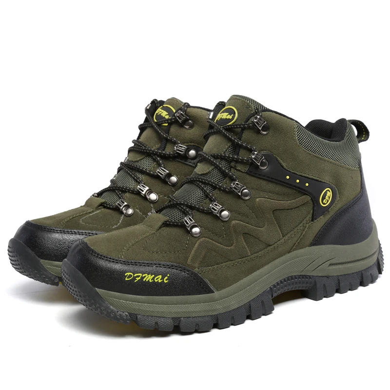 FEVRAL/Лидер продаж Брендовые осенние мужские ботинки Высококачественные замшевые