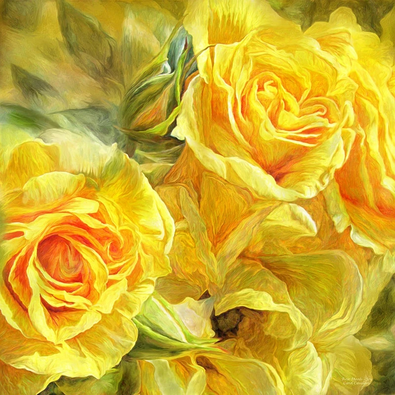 

Diamond painted yellow flower cross stitch diamond embroidery