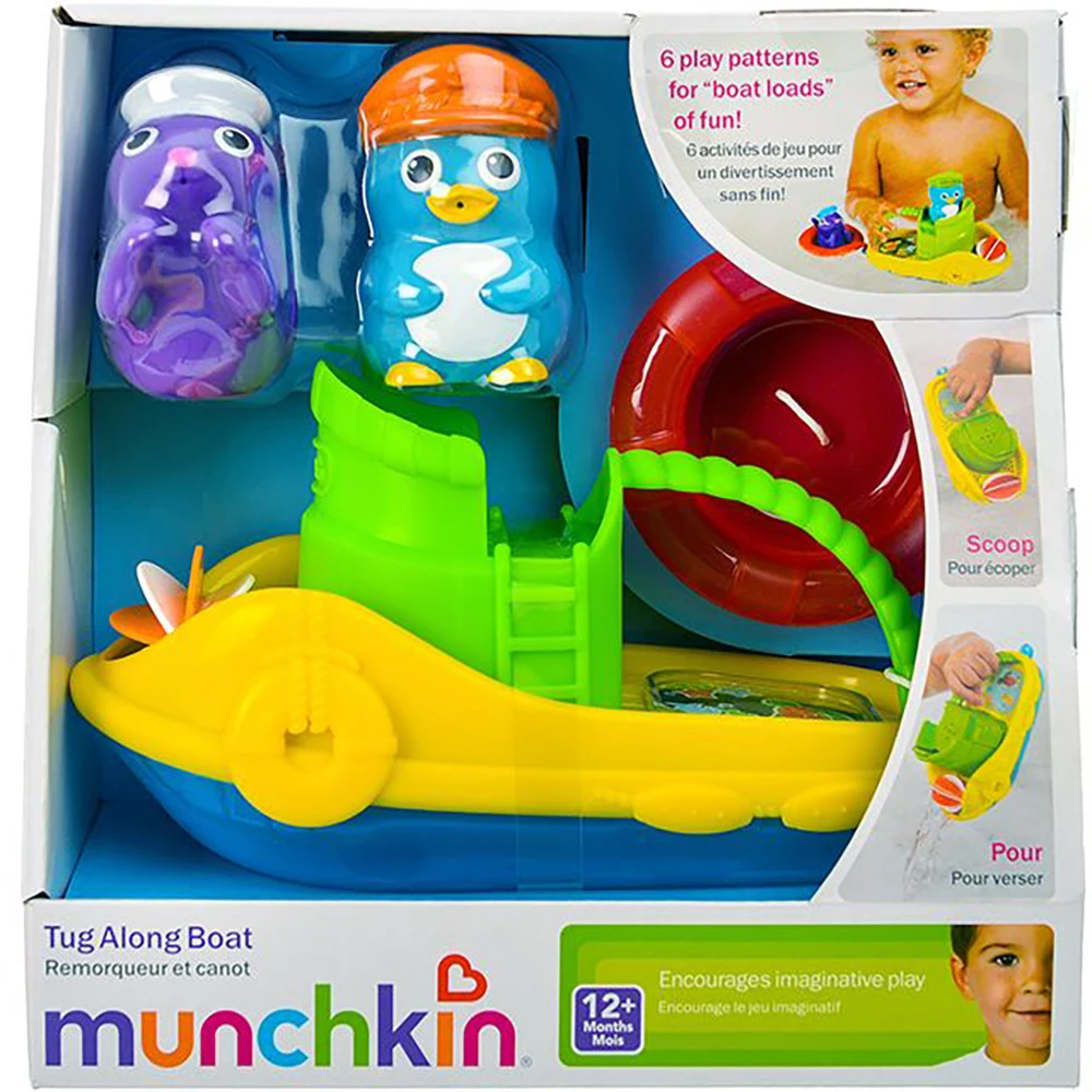 Игрушка для ванны Munchkin Весёлая лодочка | Игрушки и хобби