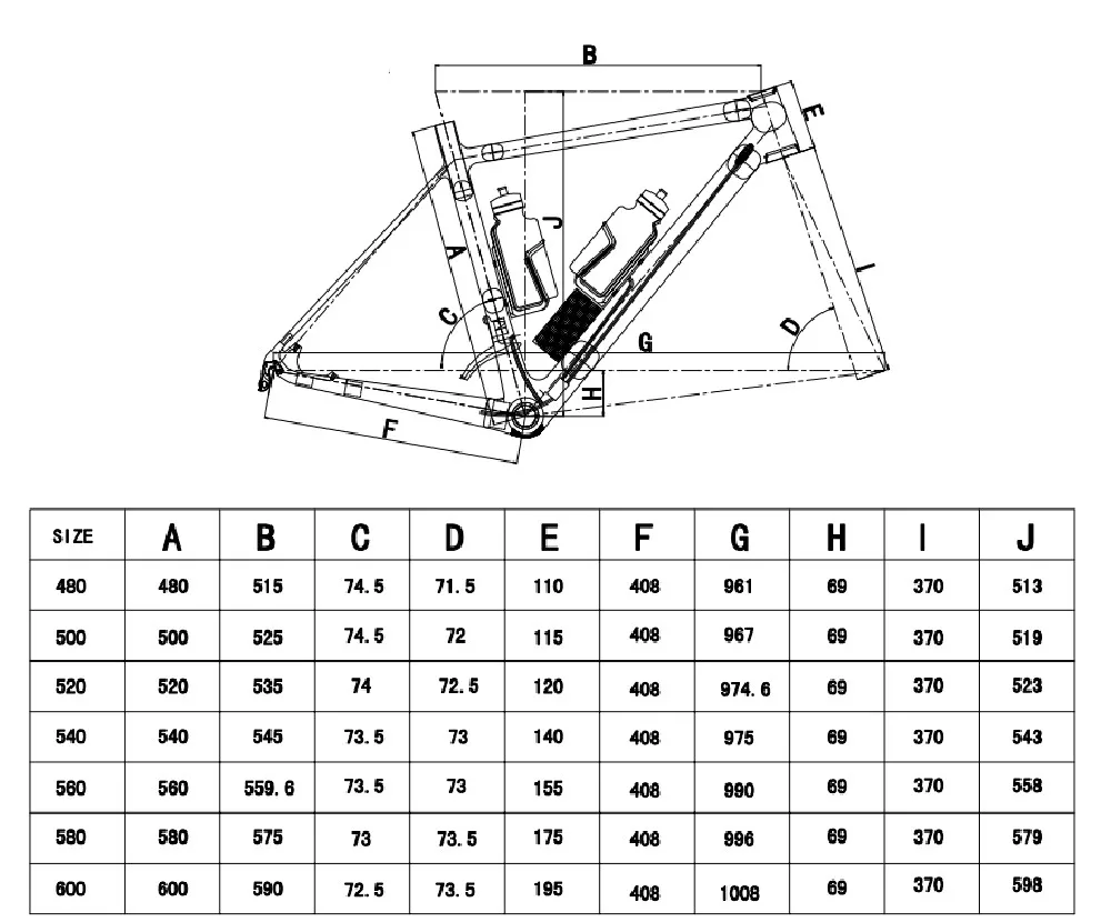 Карбоновая дорожная рама дисковый тормоз 700c детали для велосипеда 48 см UD матовая