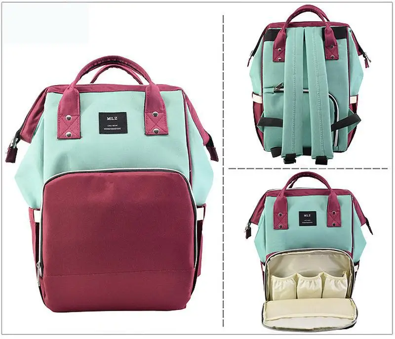 Сумка для подгузников Большая вместительная сумка мамы и ребенка