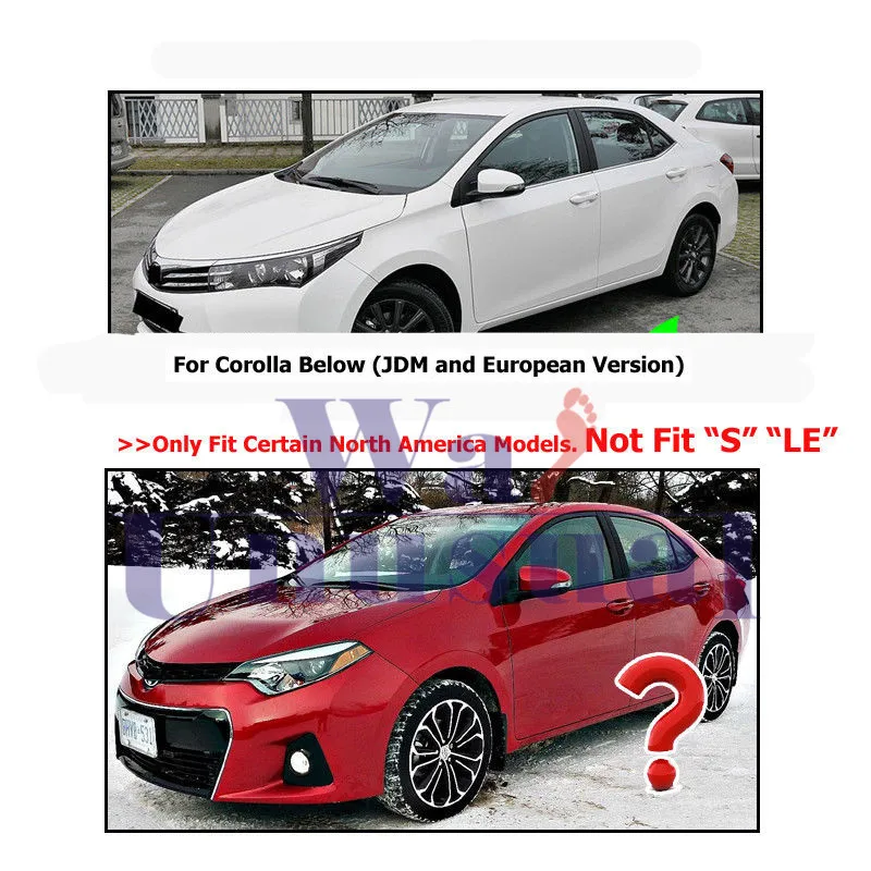 4 шт. брызговики для Toyota Corolla 2014 2015 2016 2017 | Автомобили и мотоциклы