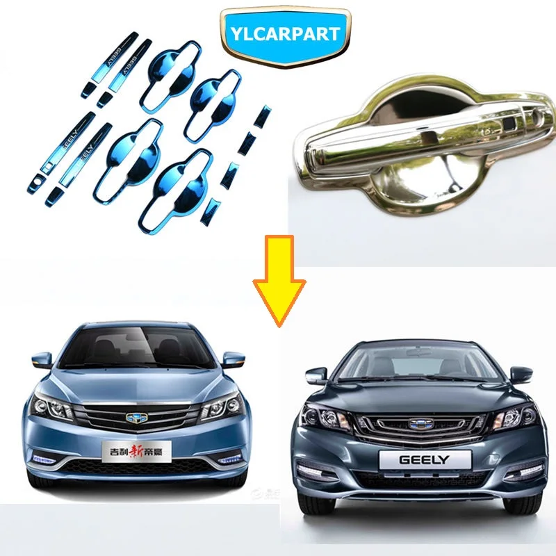 Крышка для чаши дверной ручки автомобиля Geely Emgrand 7 EC7 EC715 EC718 Emgrand7 E7 EV
