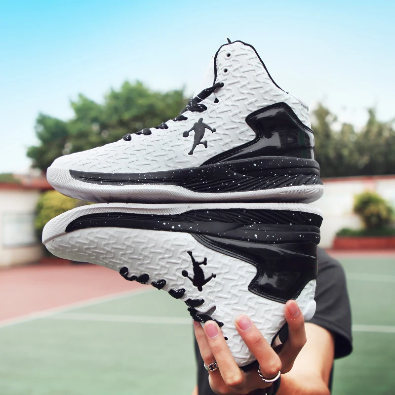 baihei Basket Homme, мужские баскетбольные кроссовки Jordan, женские кроссовки Ultra Boost, спортивная обувь для мальчиков и девочек, фитнес-кроссовки размера плюс 36-47 - Цвет: baihei
