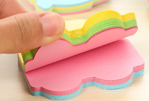 Kawaii фруктовый в форме животных липкий блокнот для заметок Сделай сам стикер