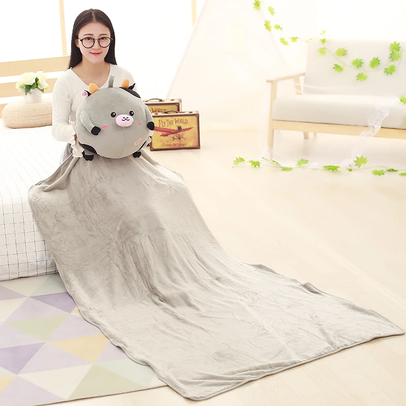 Мультяшная поросенок плюшевая подушка игрушки для детей подарок содержит