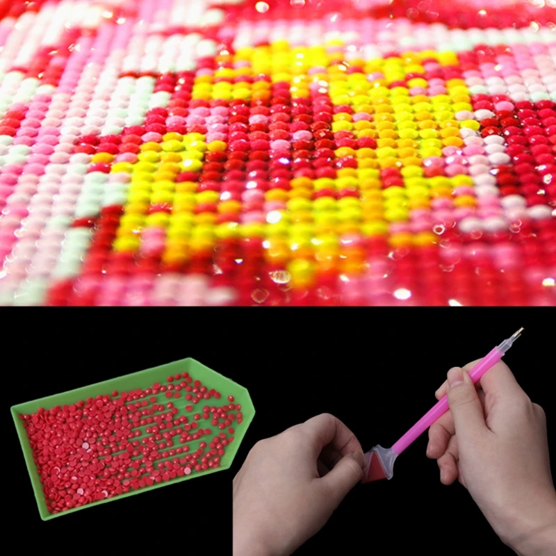 5 шт DIY 5D алмазная живопись 3 горный хрусталь липкая ручка вышивка инструмент