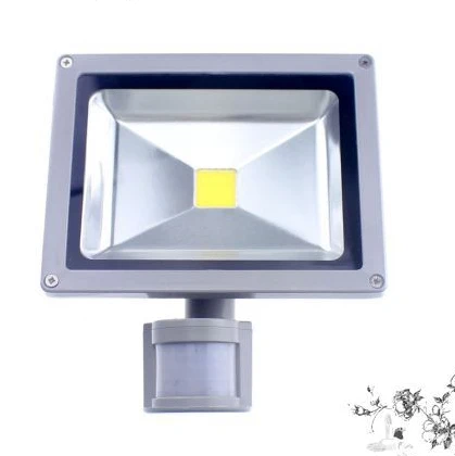 Уличный светодиодный прожектор с датчиком движения 85 265 В переменного тока 10 Вт 20