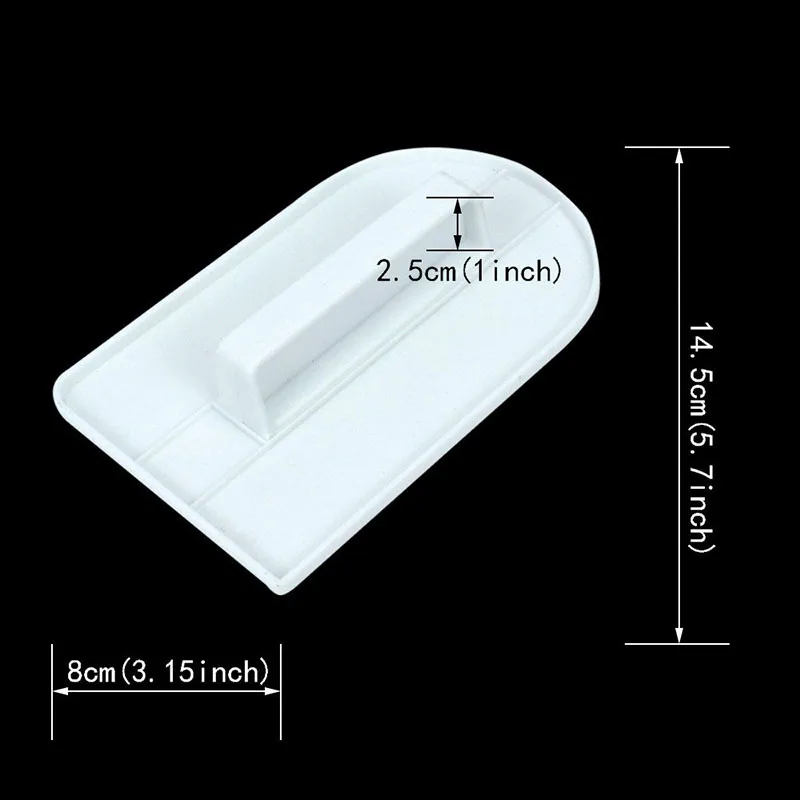 BAKHUK 1pc Cake Smoothing Tool Different Fondant Smoother for Kitchen DIY Baking Tools | Дом и сад
