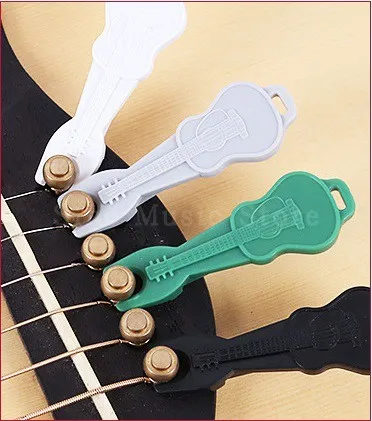 

Plastic Guitar Bass Multi-tool Spanner Wrench Knob Jack Tuner Bushing Ukulele Strummer