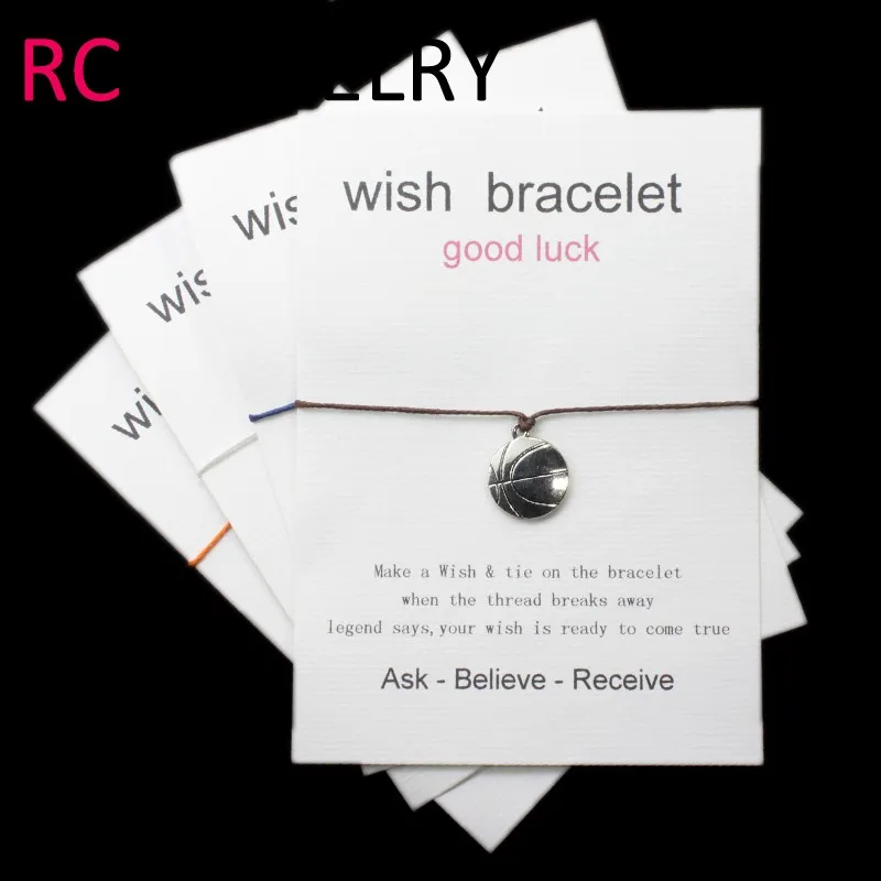 E011 модные Баскетбол карты браслет быстро продать через взрыв раздел|bracelet