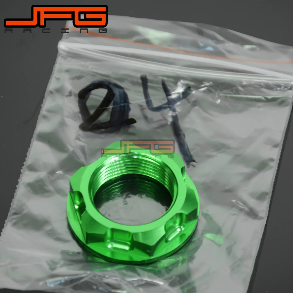 

CNC Заготовка рулевого стержня гайки для KX125 KX250 04-08 KX250F 04-18 KX450F 06-18 KLX450R 08-09 KX250 KX450 19-20 Мотокросс Внедорожник