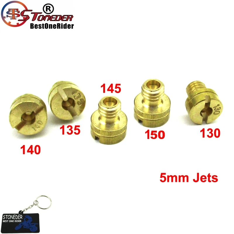Крупные круглые главные струи карбюратора STONEDER для Mikuni #130 #135 #140 #145 #150 VM22 VM24 VM26 VM30