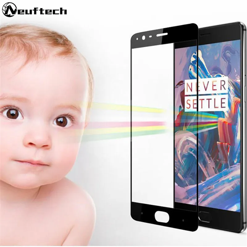 Полное покрытие закаленное Стекло Экран протектор для oneplus 6 т 5 3 оригинальный 3t