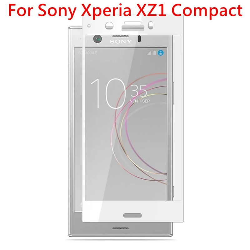 9H полное покрытие точный Взрывозащищенный экран Защитная пленка для Sony Xperia XZ1